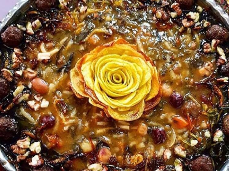 طرز تهیه آش میوه با سبک آذربایجانی‌ها و اردبیلی‌ها