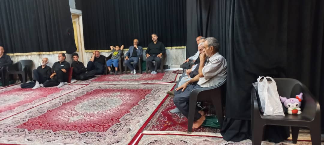 هفتم اباعبدالله حسین با حضور عاشقان آنحضرت در هیئت انصارالحسین دولاب محله میان 