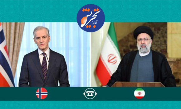 نخست‌وزیر نروژ بدنبال تعامل با ایران برای یافتن راه حل بحران فلسطین