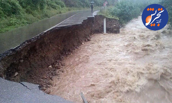 احتمال وقوع بارش‌های شدید و طغیانی شدن رودخانه‌ها در شمال و شمال غرب کشور