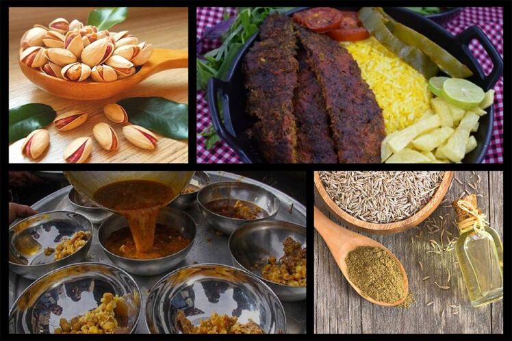 غذاهای محلی و محصولات استان کرمان