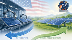 ورود شرکت آمریکایی NuVision Solar به بازار انرژی خورشیدی آمریکا؛ گامی برای کاهش وابستگی به واردات