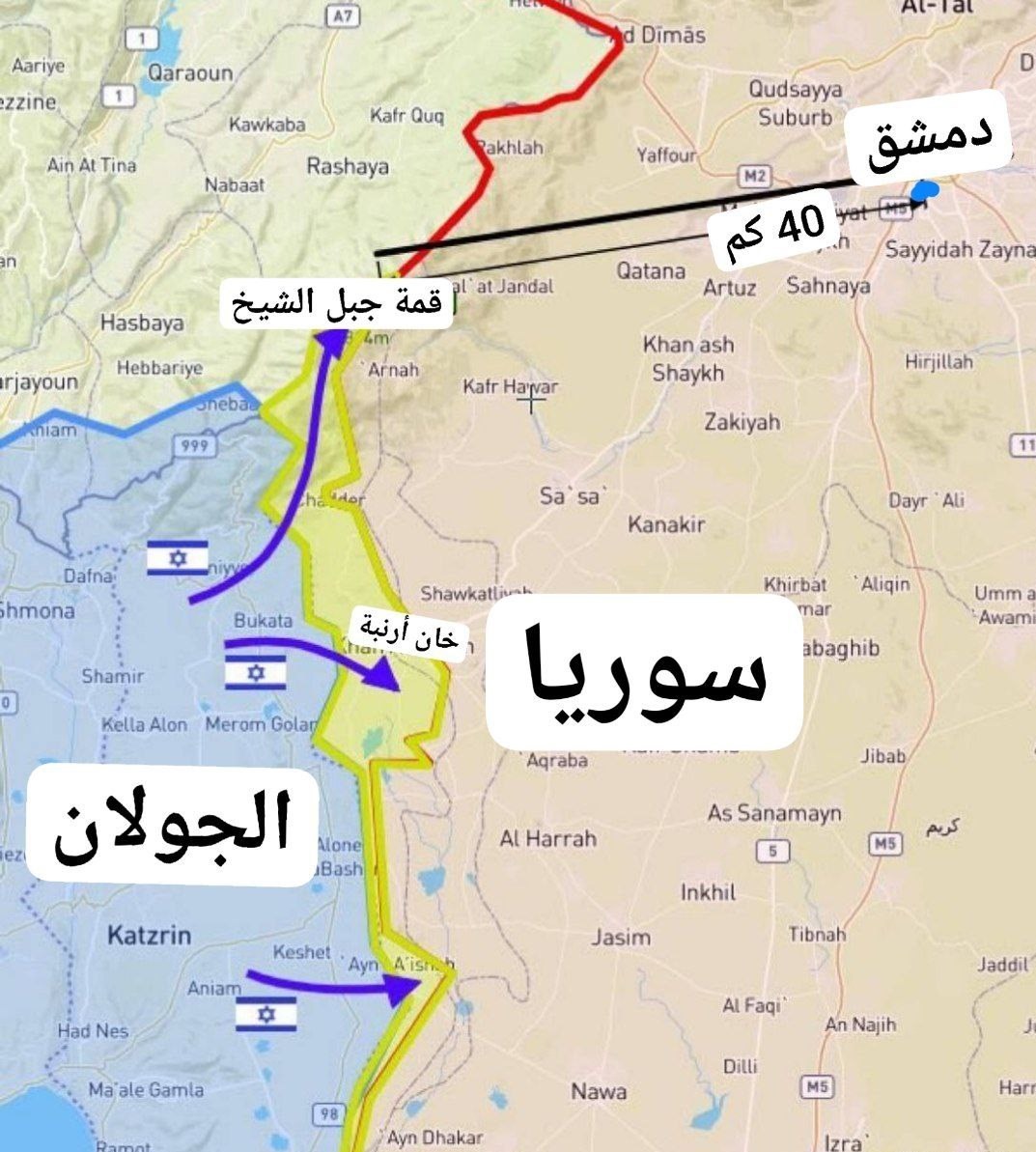 اهداف کوتاه‌مدت و بلند مدت تل‌آویو در سوریه